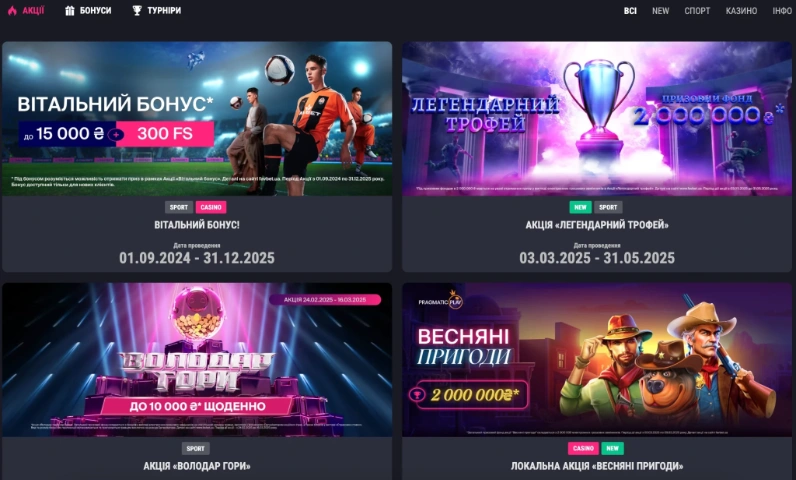 Як використовувати промокоди в казино Favbet?